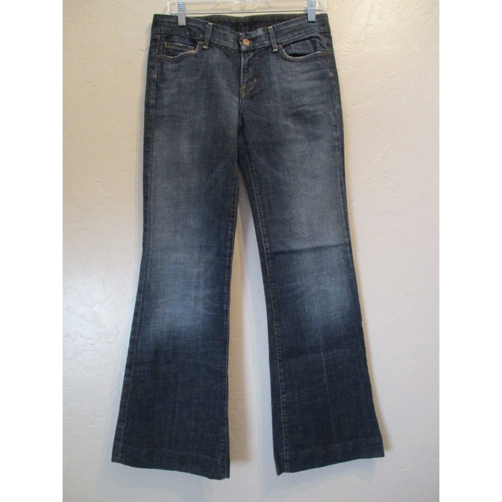 Citizens of Humanity Womens Sz 29 Faye #003 Low Waist Full Leg Jeans Dark Wash